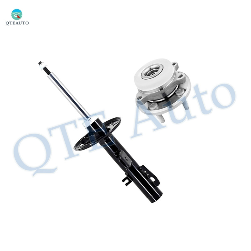 Front Left Suspension Strut Assembly-Wheel Hub Bearing Assembly For 2009 Ford Flex