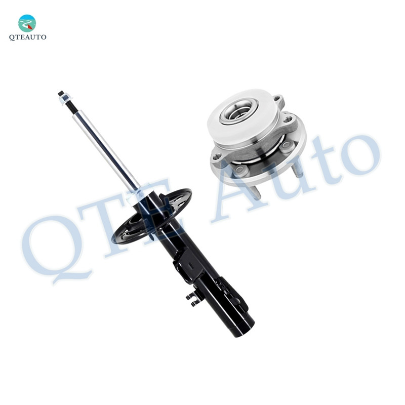 Front Left Suspension Strut Assembly-Wheel Hub Bearing Assembly For 2009 Lincoln MKS