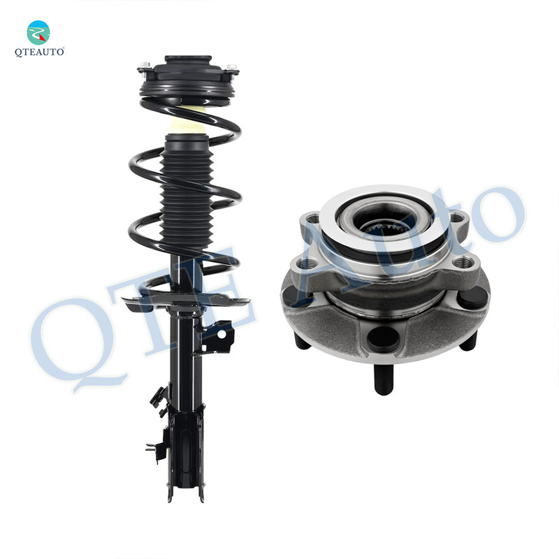 Front Left Quick Complete Strut-Coil Spring-Wheel Hub Bearing Assembly For 2013 Nissan Rogue