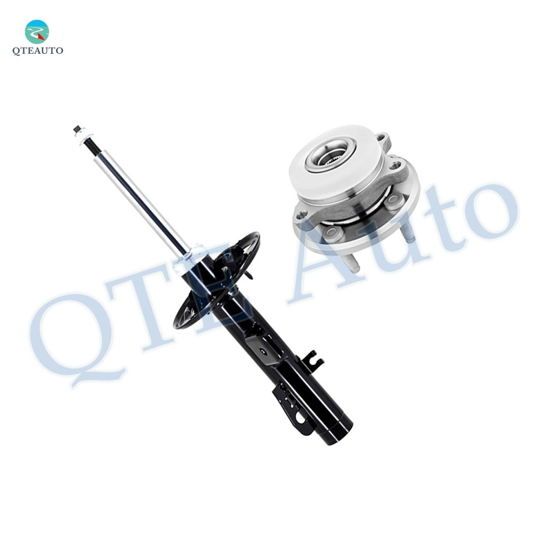 Front Right Suspension Strut Assembly-Wheel Hub Bearing Assembly For 2009 Ford Flex