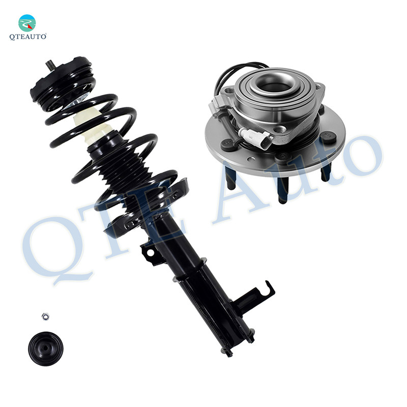 Front Right Quick Complete Strut-Coil Spring Assembly-Wheel Hub Bearing Assembly For 2017-2019 Cadillac XTS Livery