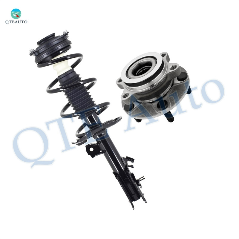 Front Right Quick Complete Strut-Coil Spring-Wheel Hub Bearing Assembly For 2013 Nissan Rogue Front Right Quick Complete Strut-Coil Spring-Wheel Hub Bearing Assembly For 2013 Nissan Rogue