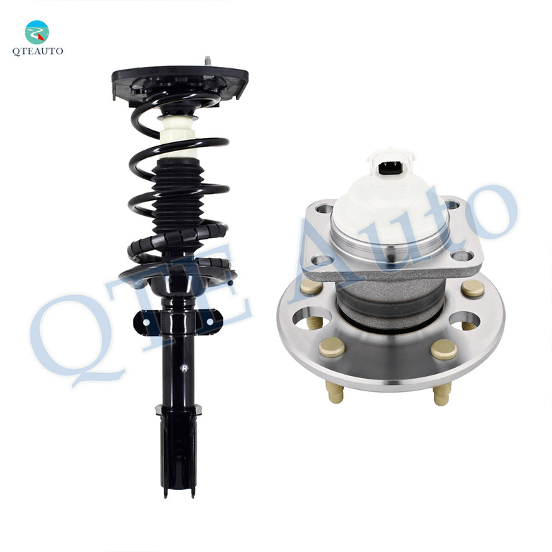 Rear Right Quick Complete Strut-Coil Spring-Wheel Hub Bearing For 1998-2002 Oldsmobile Intrigue