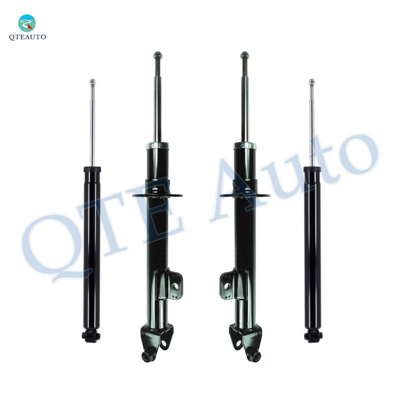 Set of 4 Front Bare Strut Assembly - Rear Shock For 2005-2010 Chrysler 300 RWD