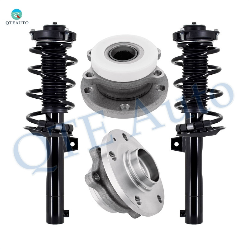 Set 4 Front Quick Complete Strut-Wheel Hub Bearing For 2015-2018 Audi Q3 Quattro