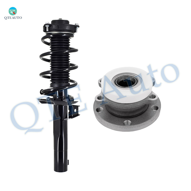 Front Quick Complete Strut-Wheel Hub Bearing For 2006-2010 Volkswagen Passat FWD