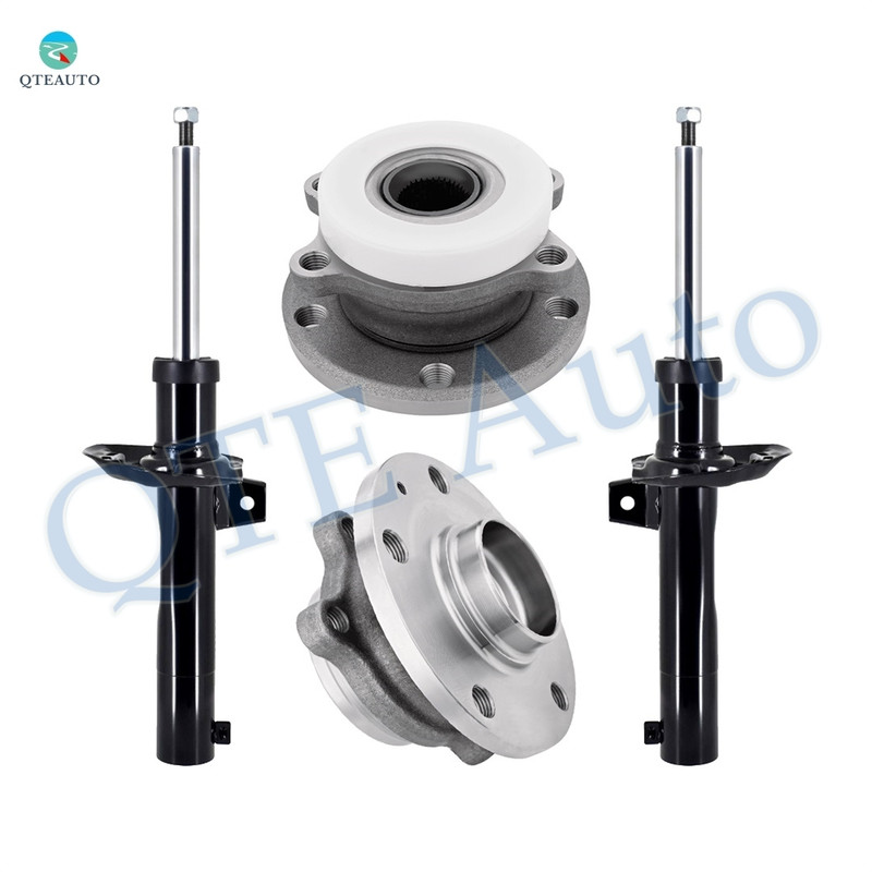 Set Front Suspension Strut-Wheel Hub Bearing For 2009 2010 Volkswagen Passat CC