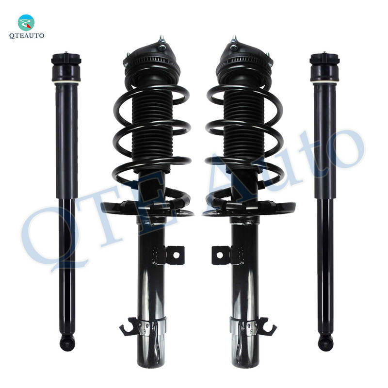 Set Front Quick Complete Strut-Coil Spring-Rear Complete Shock Kit For 2008-2011 Ford Focus