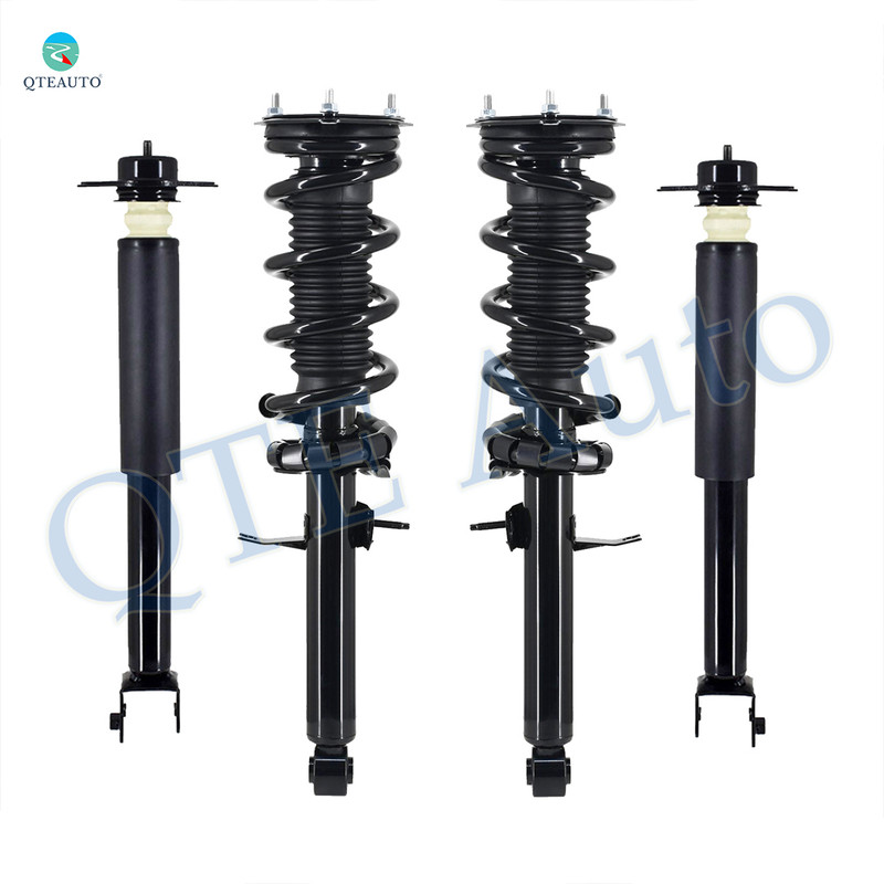Set Front Quick Complete Strut-Coil Spring-Rear Complete Shock Kit To 2008-2013 Infiniti G37