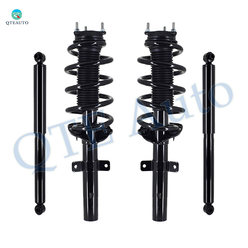 Set of 4 Front Quick Complete Strut-Coil Spring-Rear Shock For 2020-2023 Ford Transit-350 HD