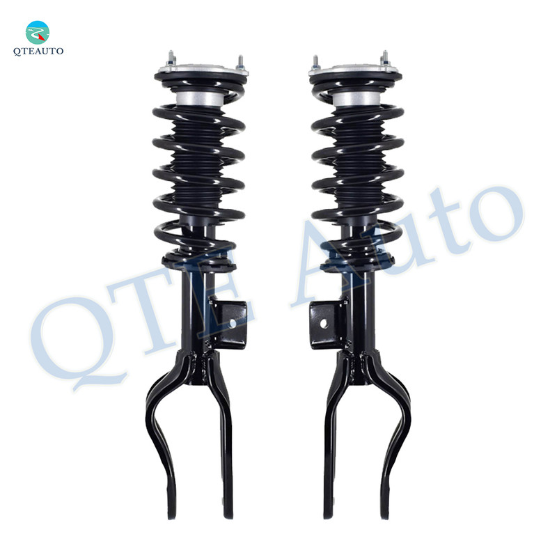 Pair of 2 Front Left-Right Quick Complete Strut-Coil Spring Assembly For 2018-2023 Tesla 3 AWD
