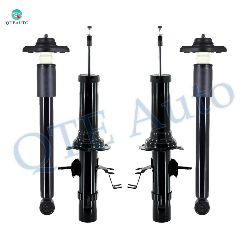 Set of 4 Front Strut-Rear Complete Shock Kit For 2013 Infiniti EX37 AWD