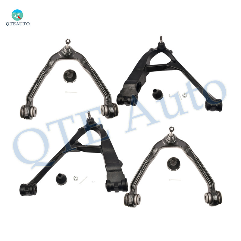 Set of 4 Front Upper-Lower Control Arm Ball Joint For 2000-2006 Chevrolet Suburban 1500
