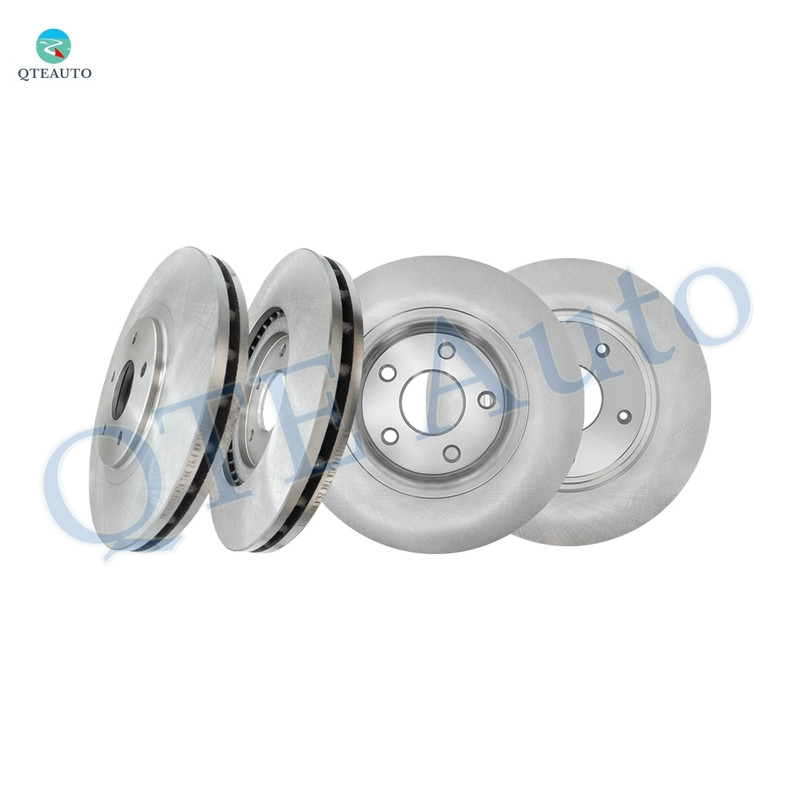 Set of 4 Front-Rear Disc Brake Rotors For 2012-2014 2019 2020 Dodge Journey