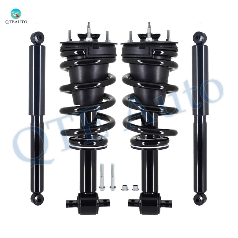 Front-Rear 4 Quick Complete Strut-Shock For 2014 - 2018 GMC Sierra 1500 RWD