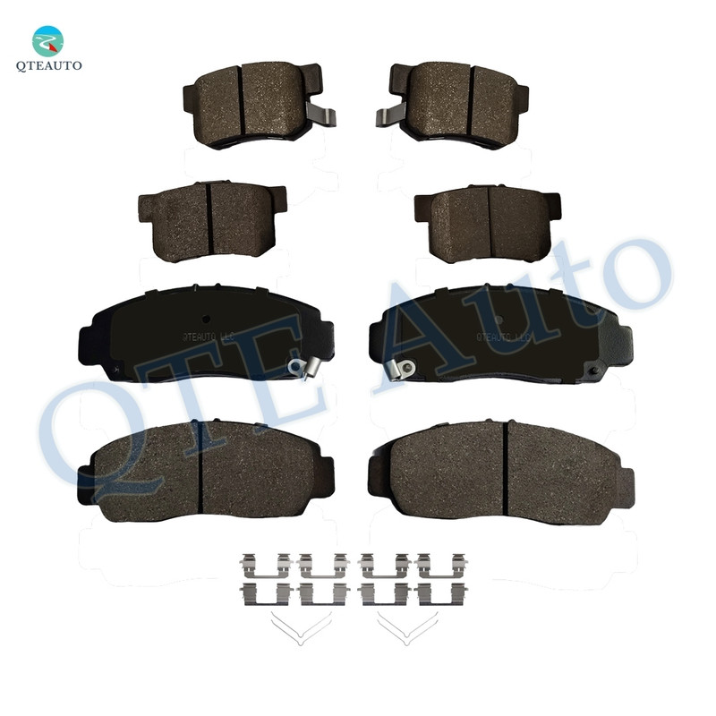 Set of 8 Front-Rear Ceramic Brake Pad Kit For 2003-2007 Honda Accord