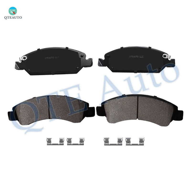 Front Ceramic Brake Pad Kit For 2013-2020 Cadillac Escalade