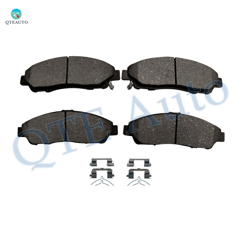 Front Ceramic Brake Pad Kit For 2009-2015 Honda Pilot