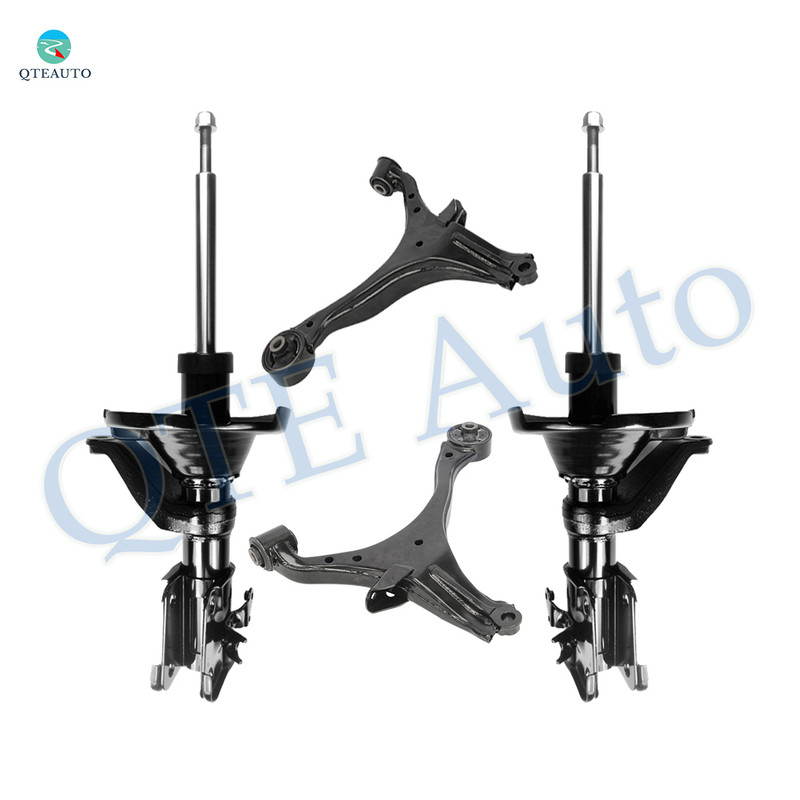 Set of 4 Front Lower Control Arm-Suspension Strut Assembly For 2001-2005 Honda Civic