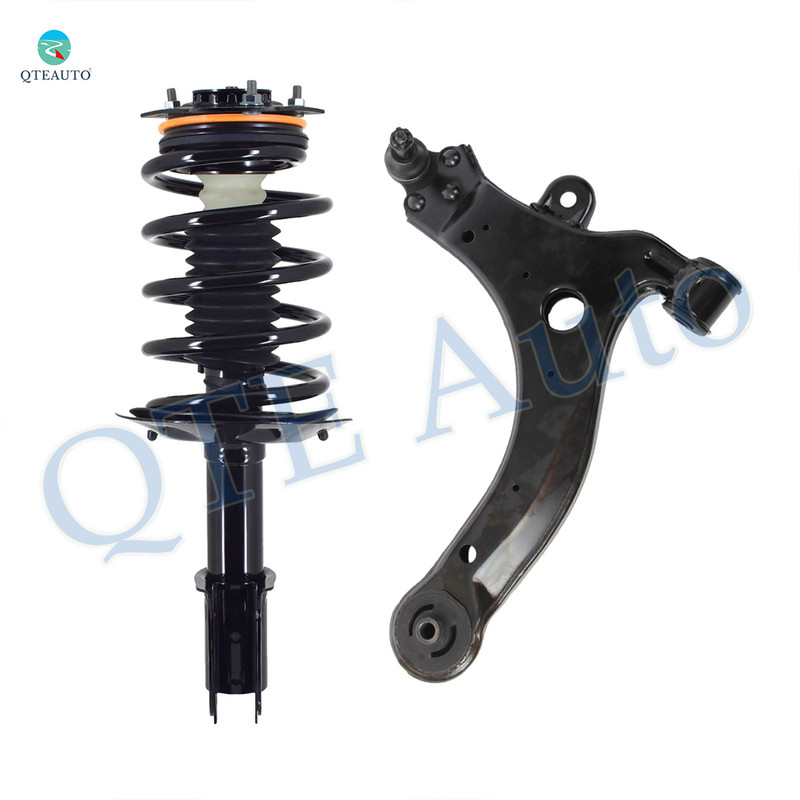 Front Right Lower Control Arm Ball Jointt-Quick Complete Strut-Coil Spring Assembly For 1997-2005 Chevrolet Venture