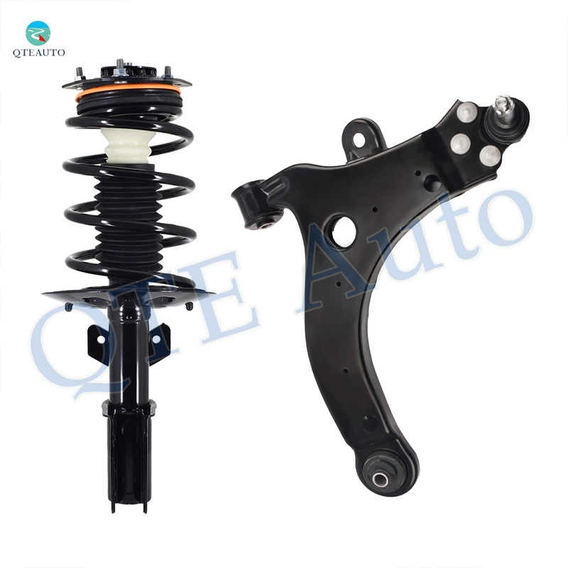 Front Left Lower Control Arm Ball Jointt-Quick Complete Strut-Coil Spring Assembly For 2005-2008 Pontiac Grand Prix