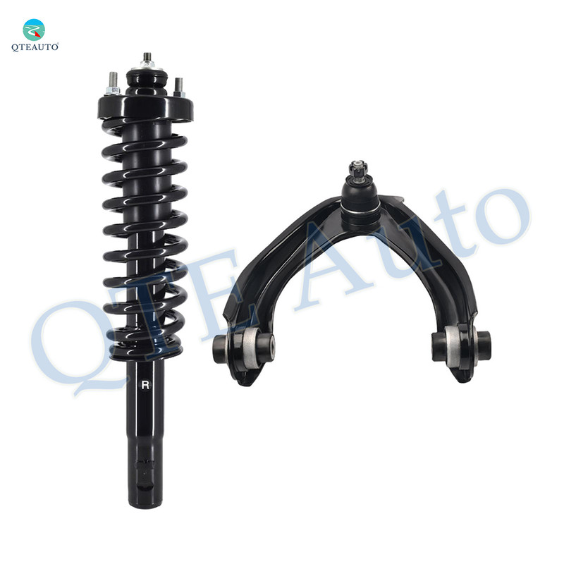 Front Right Upper Control Arm Ball Jointt-Quick Complete Strut-Coil Spring Assembly For 1997-2001 Honda CR-V