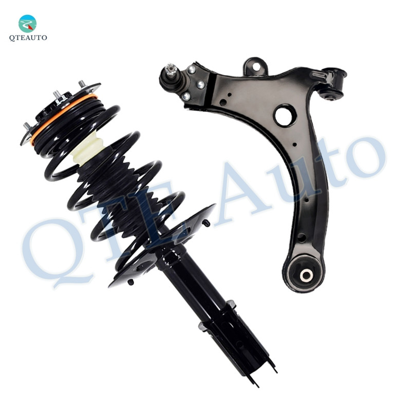 Front Right Lower Control Arm Ball Joint-Quick Complete Strut-Coil Spring Assembly For 2000-2005 Chevrolet Impala
