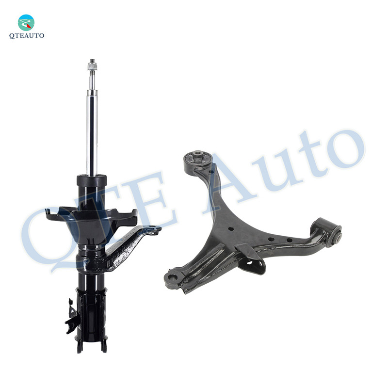 Front Left Lower Control Arm-Suspension Strut Assembly For 2003-2005 Honda Civic