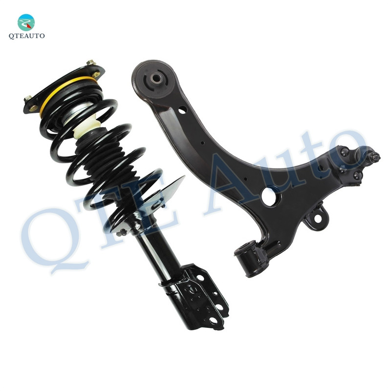 Front Right Lower Control Arm Ball Jointt-Quick Complete Strut-Coil Spring Assembly For 1997-1999 Pontiac Trans Sport