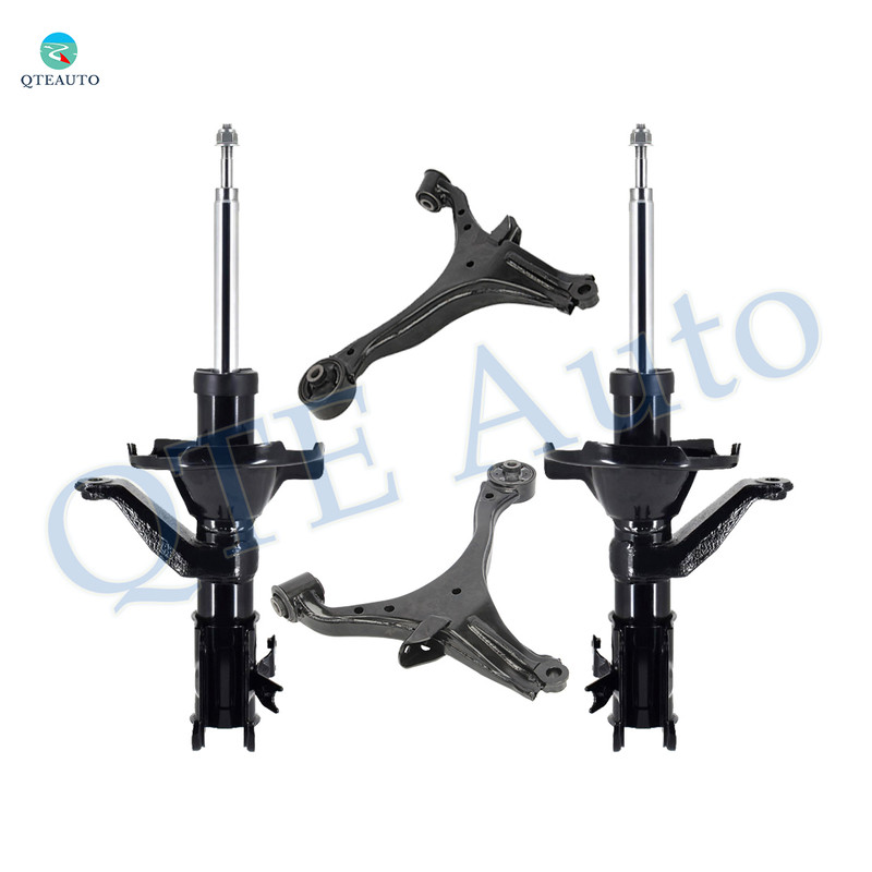 Set of 4 Front Lower Control Arm-Suspension Strut Assembly For 2003-2005 Honda Civic