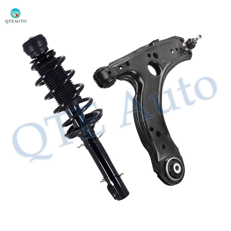 Front Right Lower Control Arm Ball Joint-Quick Complete Strut-Coil Spring Assembly For 1998-2010 Volkswagen Beetle Front Right Lower Control Arm Ball Joint-Quick Complete Strut-Coil Spring Assembly For 1998-2010 Volkswagen Beetle