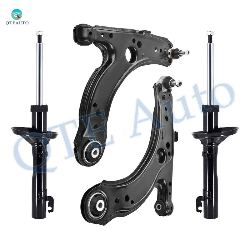 Set of 4 Front Lower Control Arm Ball Joint-Suspension Strut Assembly For 1998-2010 Volkswagen Beetle