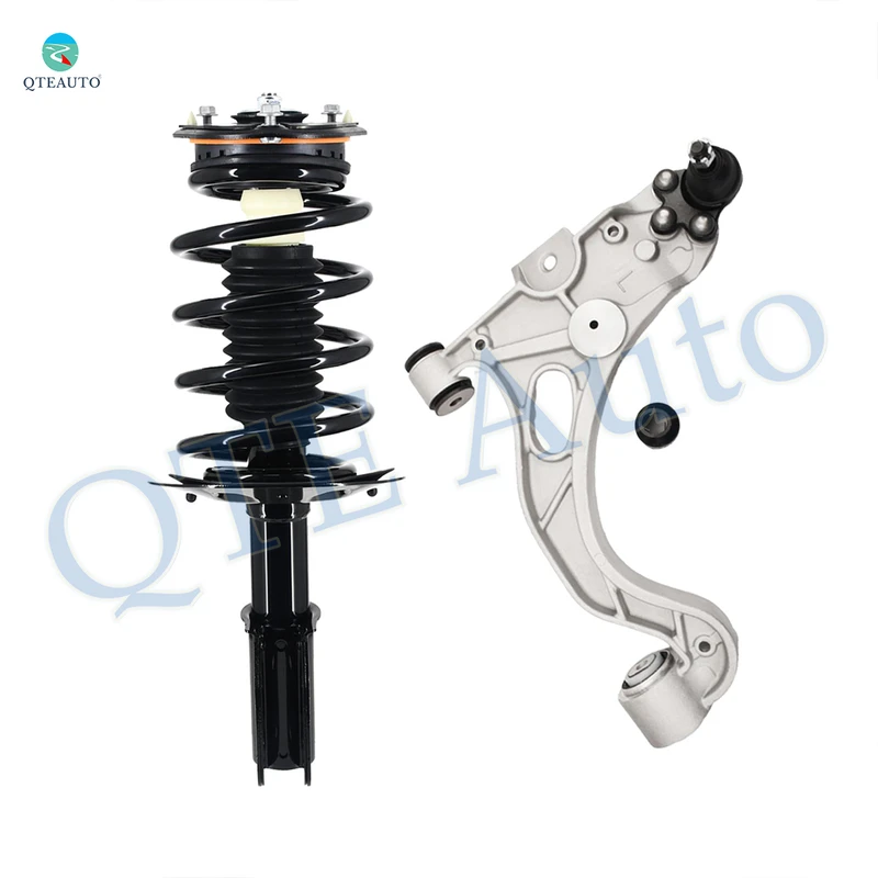 Front Left Lower Control Arm Ball Joint-Quick Complete Strut-Coil Spring Assembly For 1998 1999 Buick Riviera