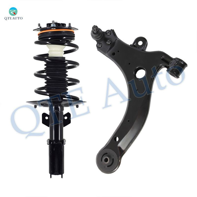 Front Right Lower Control Arm Ball Jointt-Quick Complete Strut-Coil Spring Assembly For 2005-2008 Pontiac Grand Prix