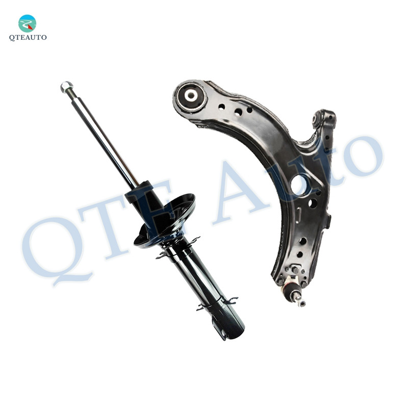 Front Right Lower Control Arm Ball Joint-Suspension Strut Assembly For 1999-2005 Volkswagen Jetta