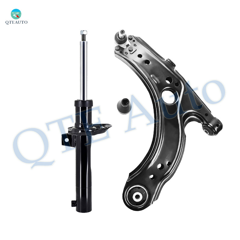 Front Left Lower Control Arm Ball Joint-Suspension Strut Assembly For 2005 2006 Volkswagen Jetta