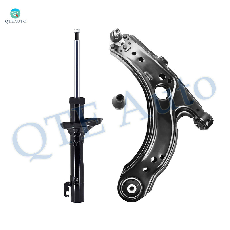Front Left Lower Control Arm Ball Joint-Suspension Strut Assembly For 1999-2005 Volkswagen Jetta