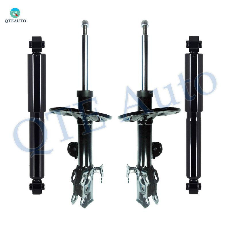 Set 4 Front Suspension Strut - Rear Shock Absorber For 2015 - 2017 Lexus Nx200T