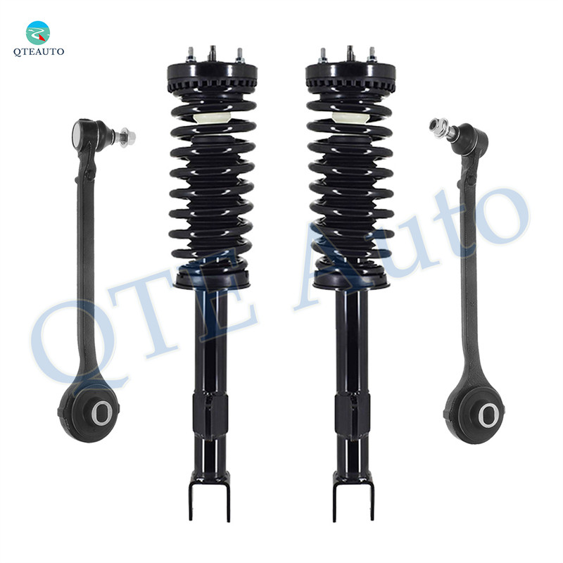 Set of 4 Front Lower Forward Control Arm Ball Joint-Quick Complete Strut-Coil Spring Assembly For 2005-2010 Chrysler 300 C