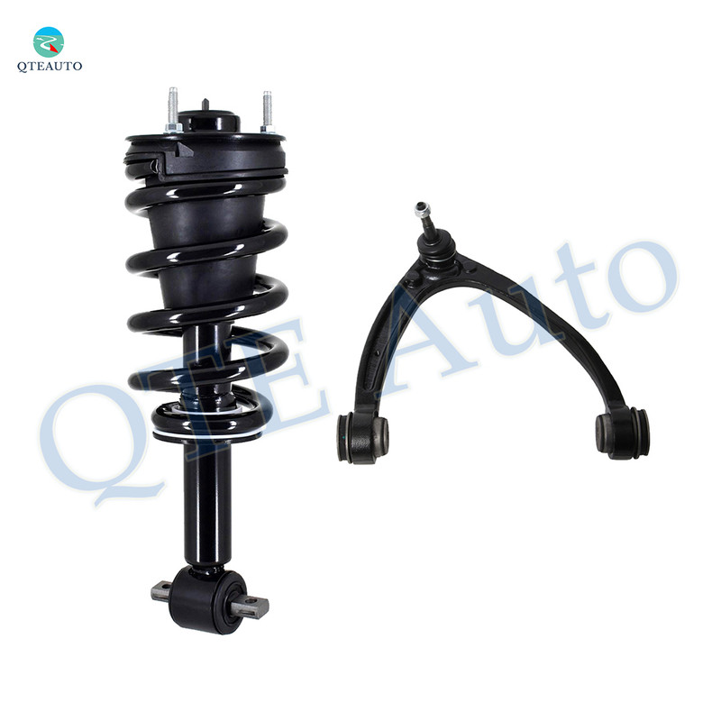 Front Right Upper Control Arm Ball Joint-Quick Complete Strut-Coil Spring Assembly For 2007-2016 GMC Yukon