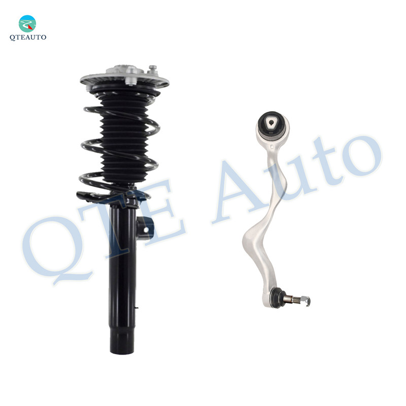 Front Right Lower Forward Control Arm Ball Joint-Quick Complete Strut-Coil Spring Assembly For 2012 2013 BMW 335I