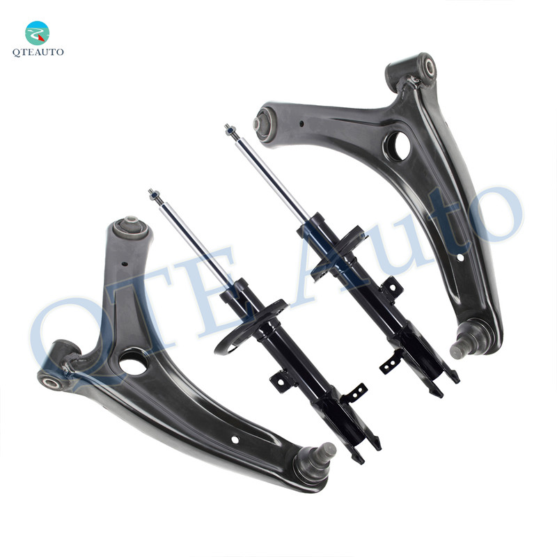 Set of 4 Front Lower Control Arm Ball Joint-Suspension Strut Assembly For 2007-2010 Jeep Patriot