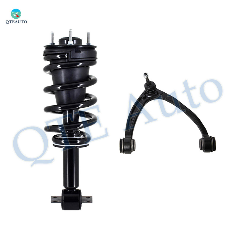 Front Right Upper Control Arm Ball Joint-Quick Complete Strut-Coil Spring Assembly For 2007-2013 GMC Sierra 1500