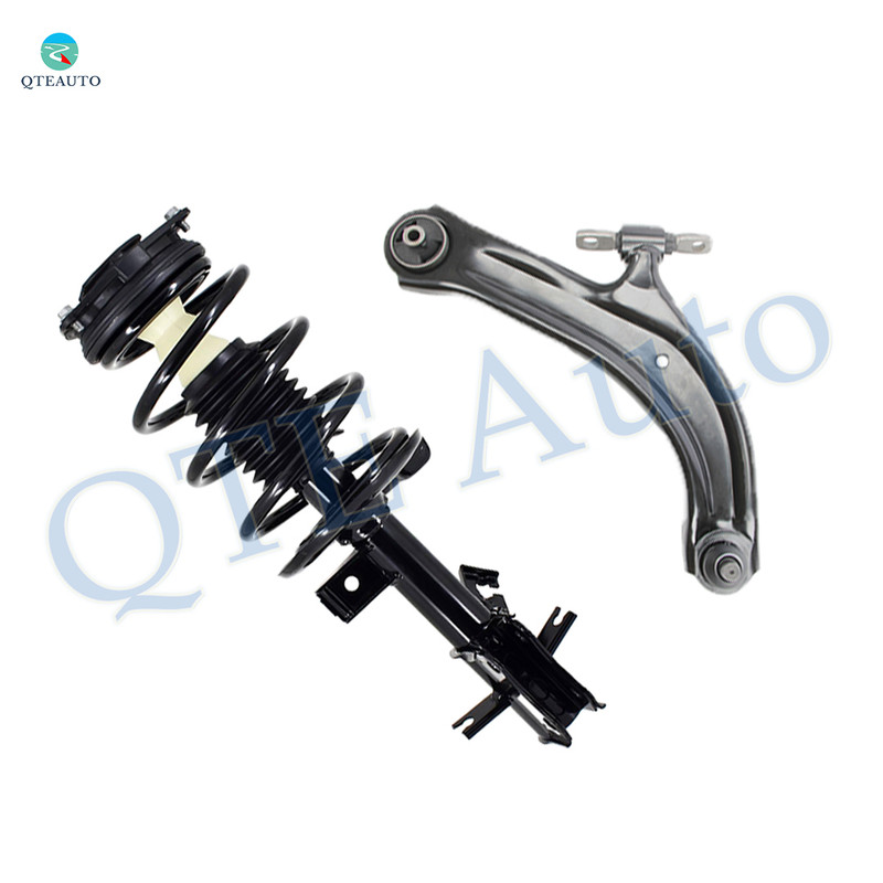 Front Right Lower Control Arm Ball Joint-Quick Complete Strut-Coil Spring Assembly For 2007-2012 Nissan Sentra