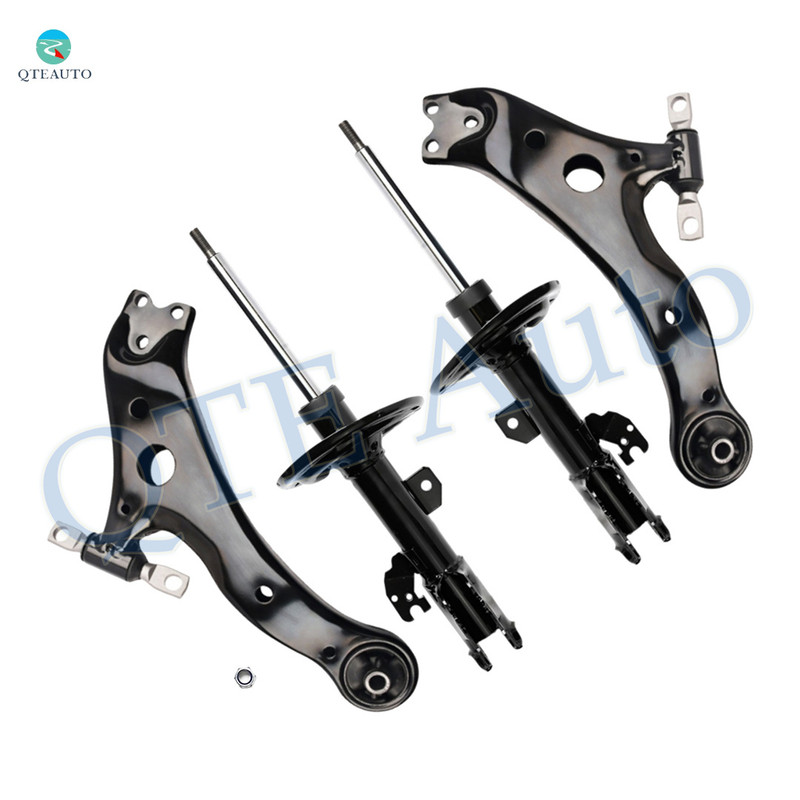 Set of 4 Front Lower Control Arm Ball Joint-Suspension Strut Assembly For 2007-2011 Toyota Camry SE