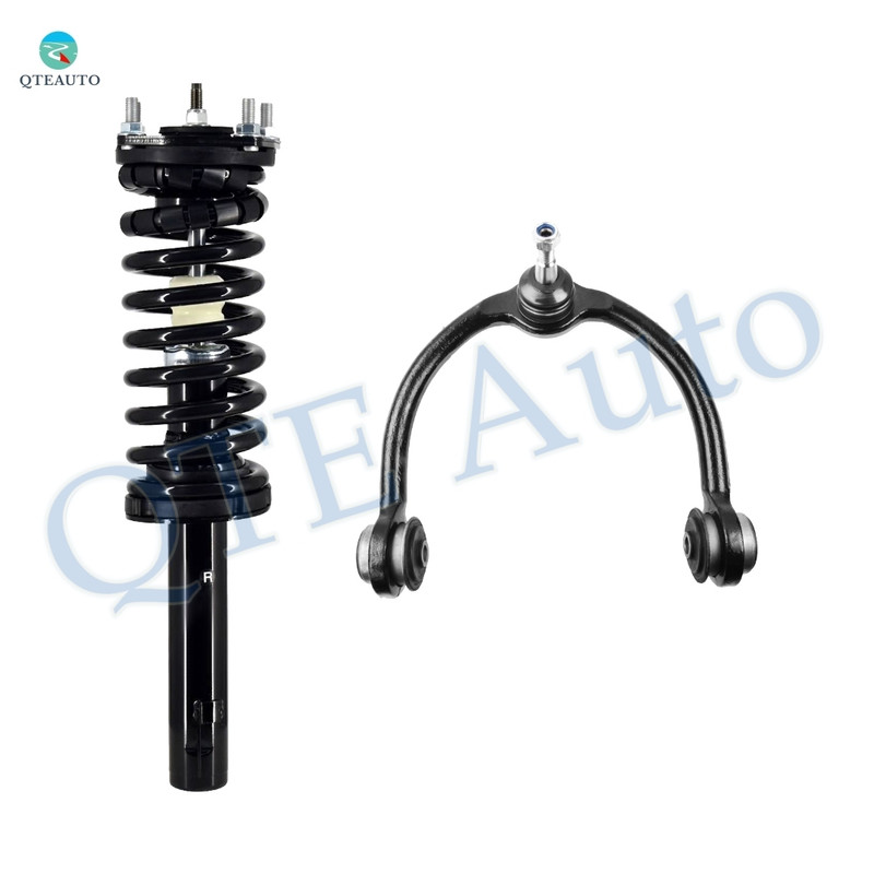 Front Right Upper Control Arm Ball Joint-Quick Complete Strut-Coil Spring Assembly For 2006-2010 Jeep Commander