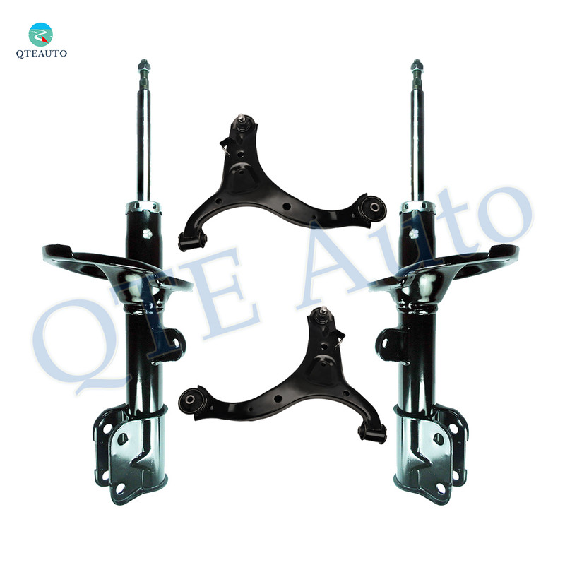 Set of 4 Front Lower Control Arm Ball Joint-Suspension Strut Assembly For 2007-2009 Hyundai Santa FE