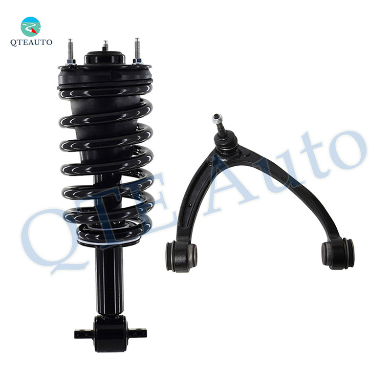 Front Right Upper Control Arm Ball Joint-Quick Complete Strut-Coil Spring Assembly For 2007-2010 Chevrolet Tahoe