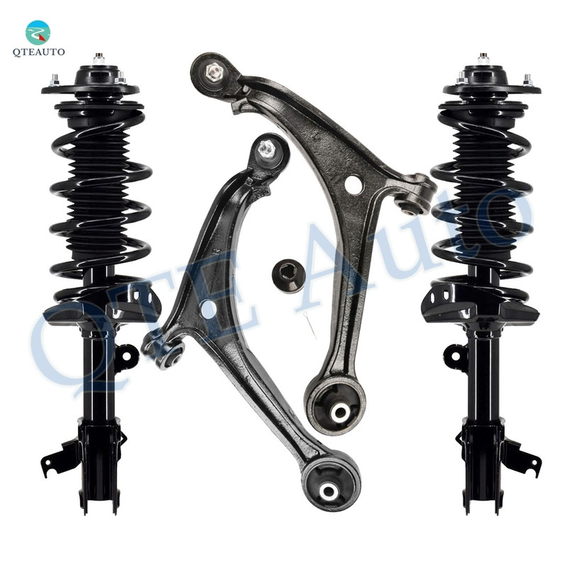 Set 4 Front Lower Control Arm Ball Joint-Quick Complete Strut For 2008-2010 Honda Odyssey