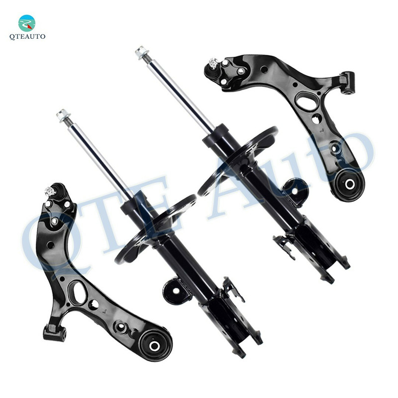 Set of 4 Front Lower Control Arm Ball Joint-Suspension Strut Assembly For 2006-2012 Toyota RAV4